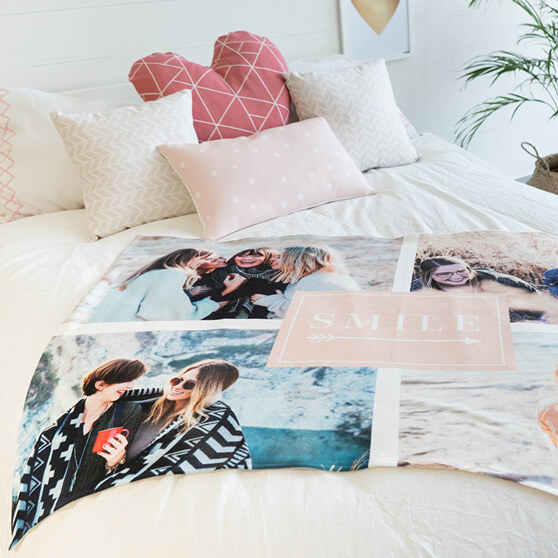 Personalised photo blankets