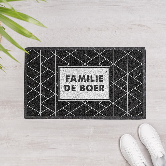 Deurmat PVC bedrukken en maken