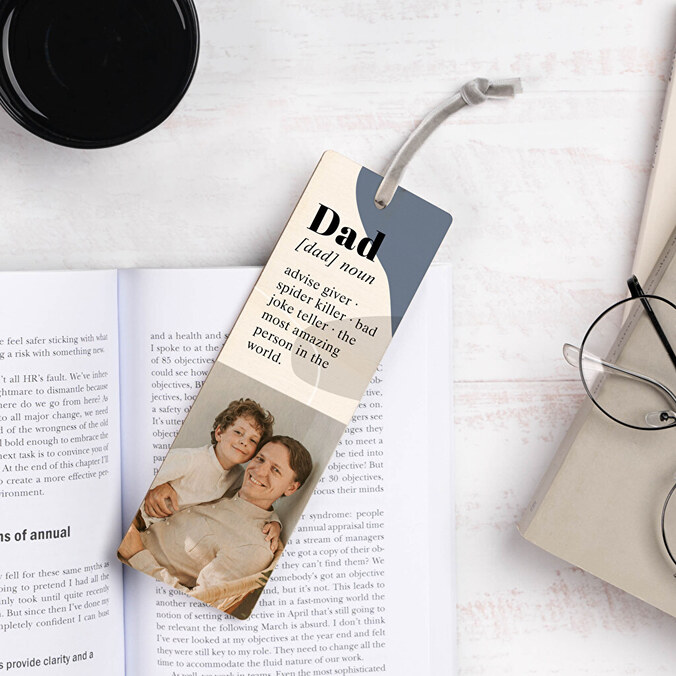 Personalised wooden bookmark