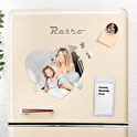 Personalised heart shaped magnetic puzzle