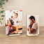 Printed wooden card with photo Printed wooden card with photo