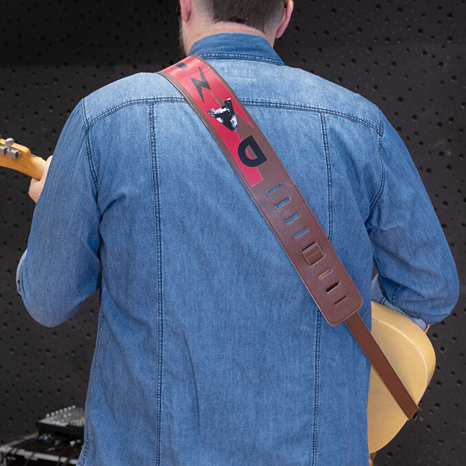 Correa de guitarra personalizada