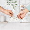 Portachiavi in legno personalizzato a forma di puzzle