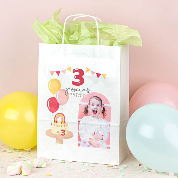 Personalised paper bags