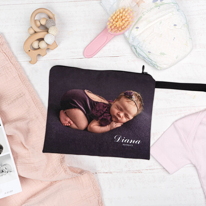 Personalised waterproof wash bag