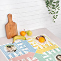 Manteles grandes personalizados de tela y hule