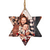 Adornos navideños personalizados de madera