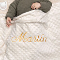Personalised baby blanket