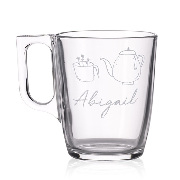 Caneca de chá personalizada
