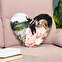 Personalised heart cushion 42x42