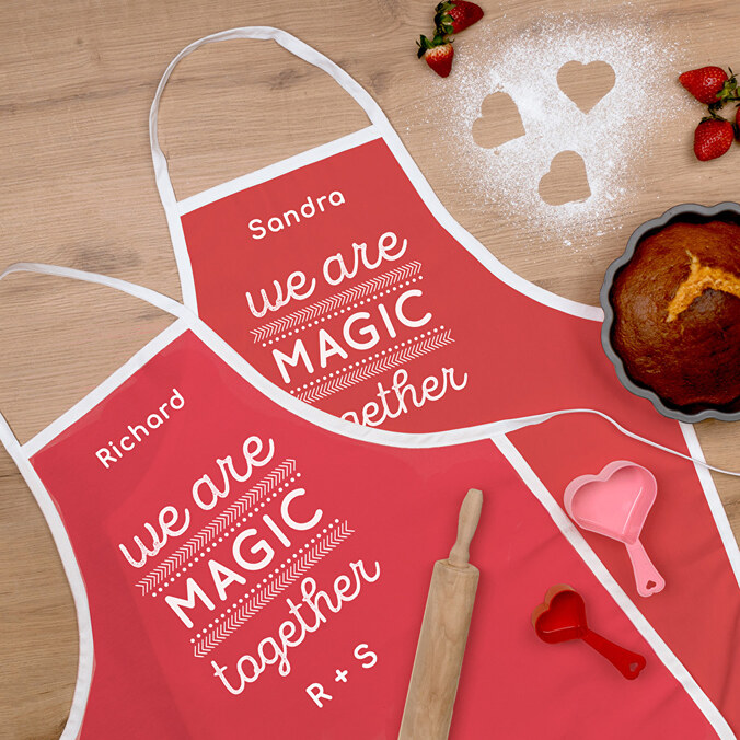 Personalised aprons