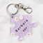 Portachiavi in plexiglass personalizzato a forma di puzzle