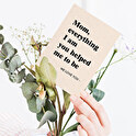 Personalised postcard