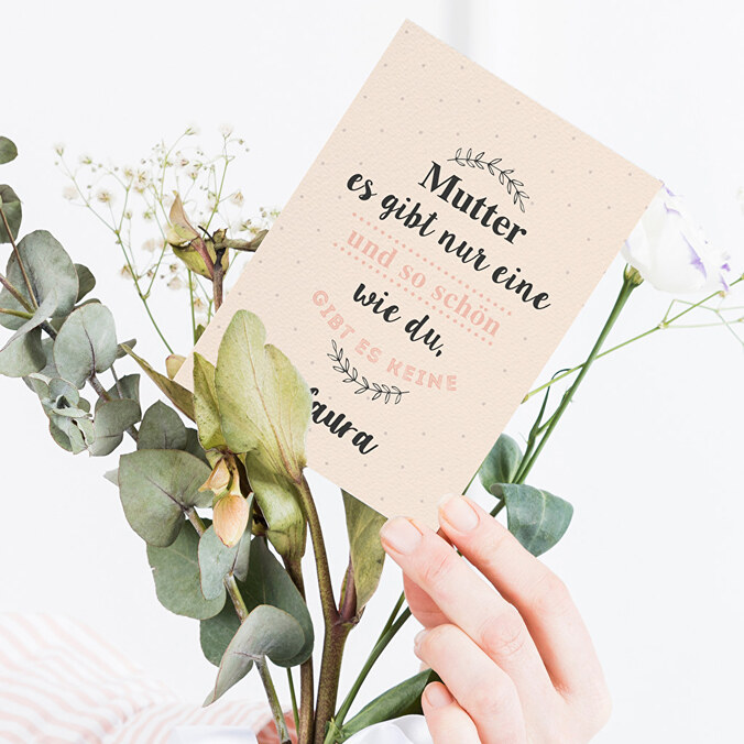 Postkarte drucken und selbst gestalten