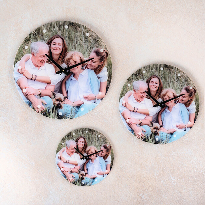 Personalised wall clock