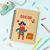 Personalised eco-friendly A5 notebook made from recycled paper