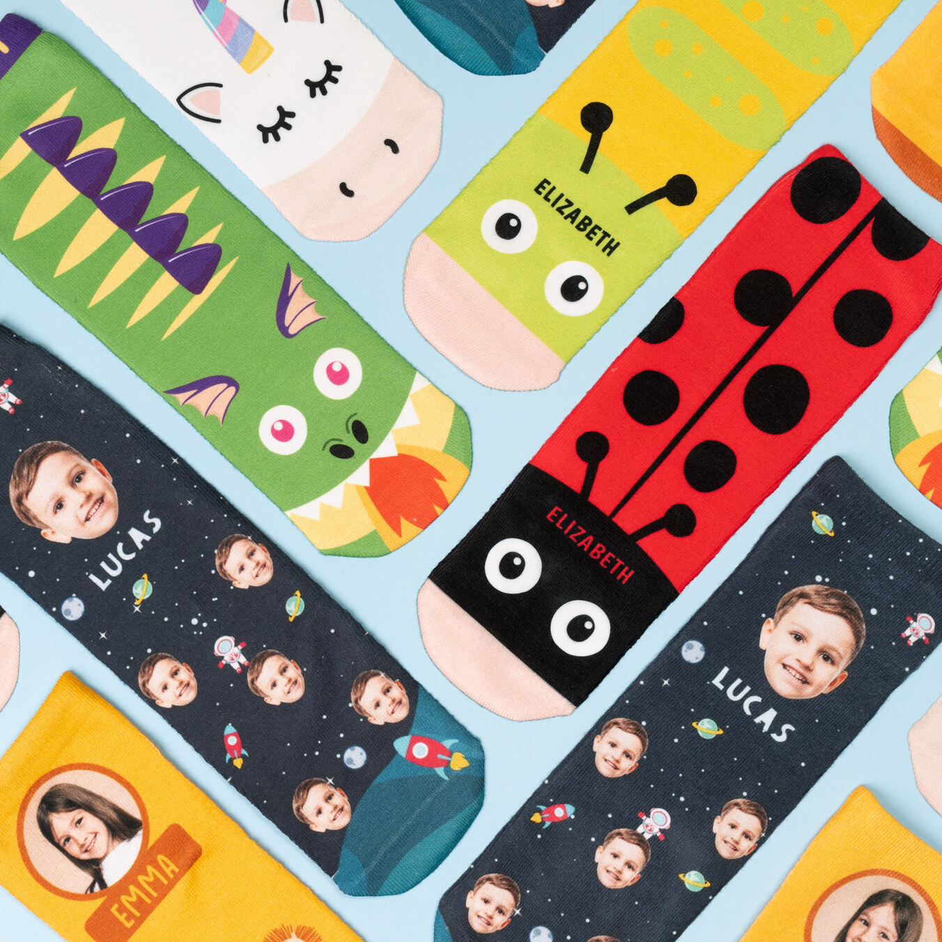 Calcetines infantiles personalizados