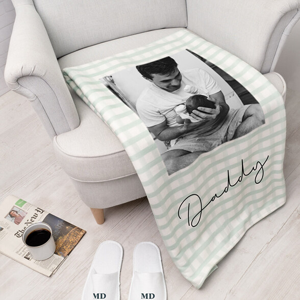 Personalised fleece blankets