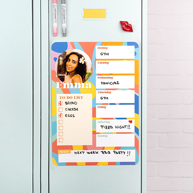 Lavagna magnetica frigo personalizzata