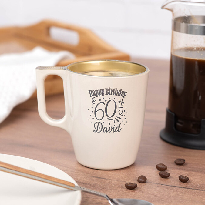 Tazas grabadas Gold