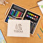 Maletín de pinturas personalizado grabado