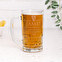 Jarra de cerveza grabada