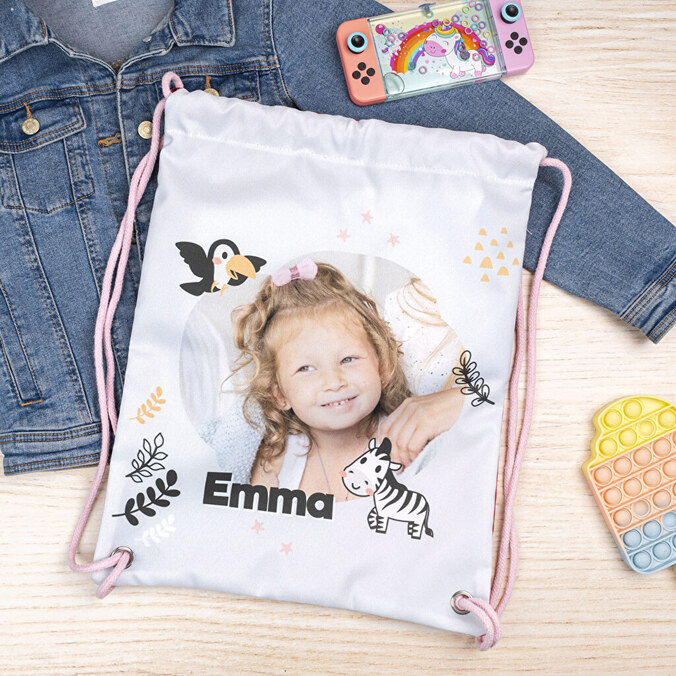 Mochila de cuerdas personalizada