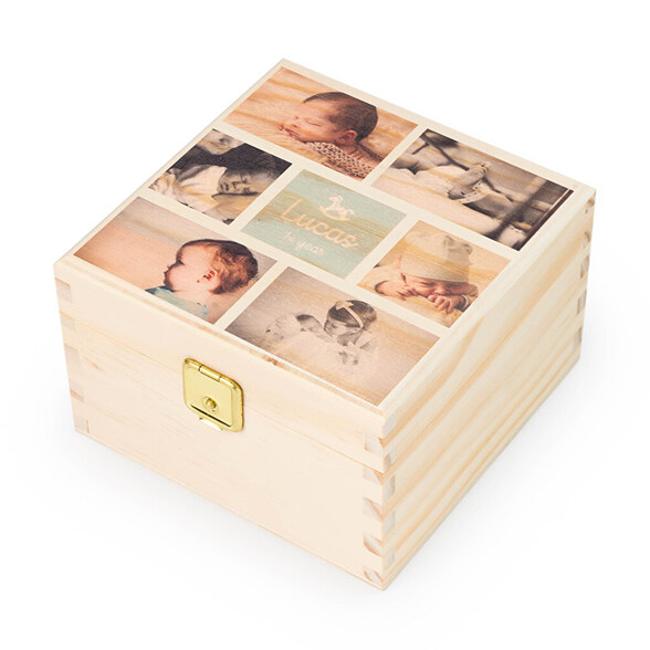 Personalised wooden keepsake boxes