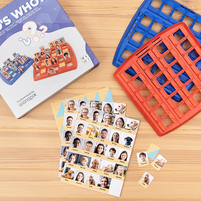 Wie is wie? spel maken
