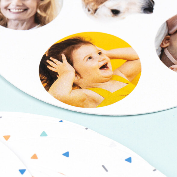 Juego de cartas "Match Bubbles" personalizado