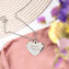 Colgante corazón grabado Colgante corazón grabado