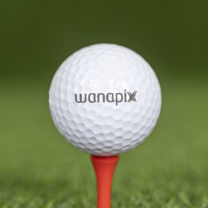 Packung mit 3 gravierten Golfbällen