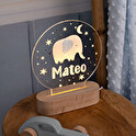 Luz de presença para bebé personalizada