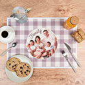 Personalised placemats made of fabric and oilcloth
