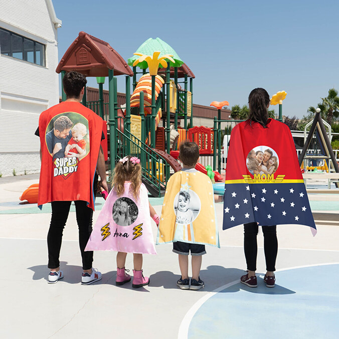 Personalisierter Superhelden Umhang