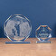 Trofee Glas Achthoekig Klein