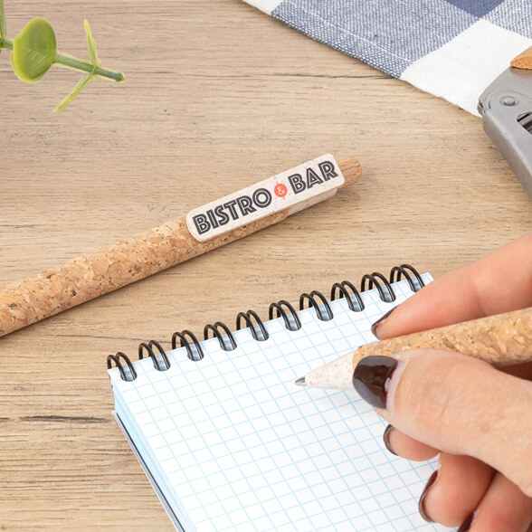 Personalisierte umweltfreundliche Kugelschreiber