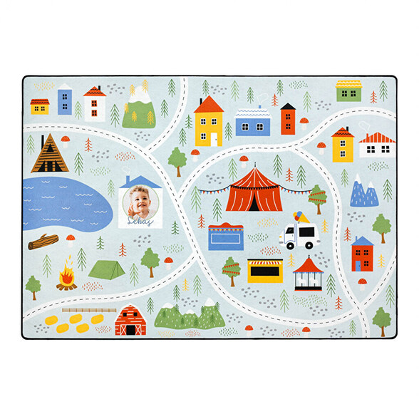 Alfombra infantil personalizada