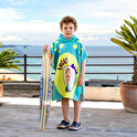Personalised towel poncho