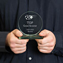 Personalised glass trophy plaques