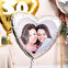 Globo foil corazón 45 cm. personalizado