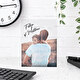 Blocco in plexiglas con foto
