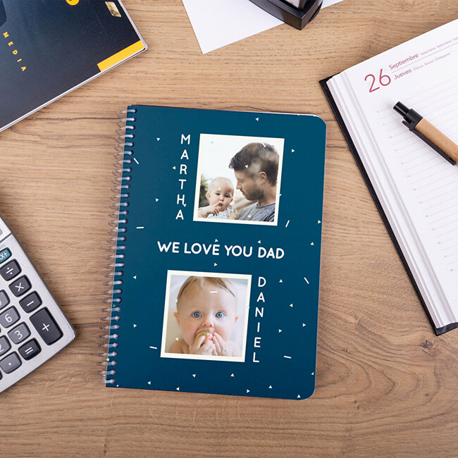 Quaderno con copertina personalizzata