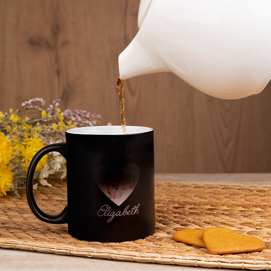 Personalised magic mug with photo