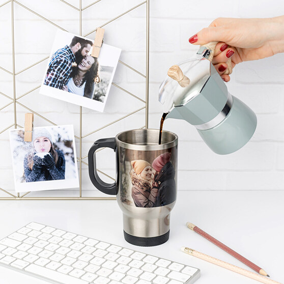 Termos personalizados de doble capa que conservan frío y calor durante horas Termos personalizados de doble capa que conservan frío y calor durante horas