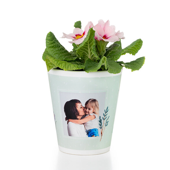 Pot de fleurs céramique personnalisé