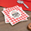 Personalised paper napkins