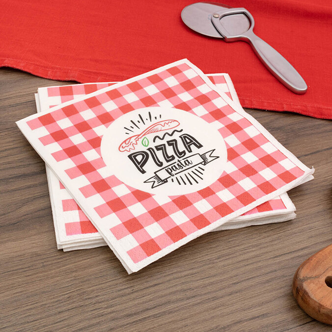 Personalised paper napkins