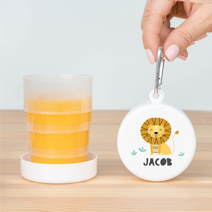 Personlig foldekop med tryk