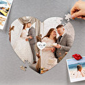 Magnetpuzzle in Herzform mit Foto bedrucken